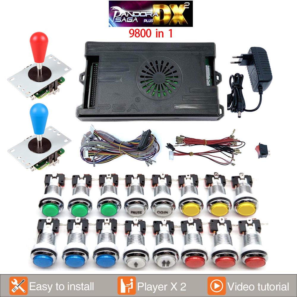 Trackball Controller Arcade - 9800 In 1 Pandora Saga Dx