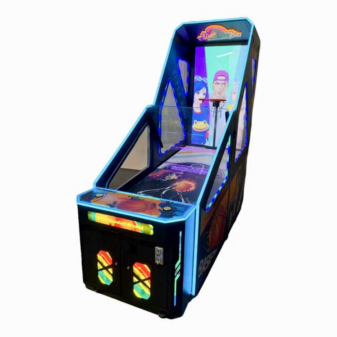 Muntbediende LED basketbal arc - Ticket Redemption Machine recensie en prijs