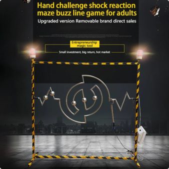 Reuze Buzz Wire Party Game voo - Skee Ball Arcade recensie en prijs